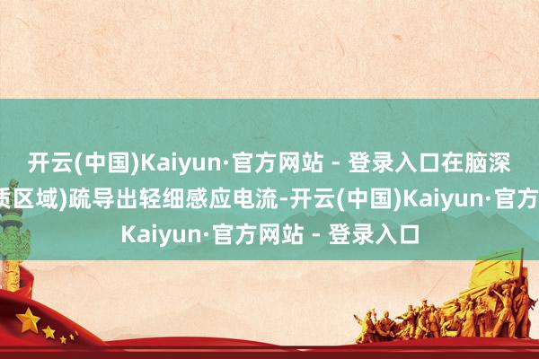 开云(中国)Kaiyun·官方网站 - 登录入口在脑深部(如基底节黑质区域)疏导出轻细感应电流-开云(中国)Kaiyun·官方网站 - 登录入口